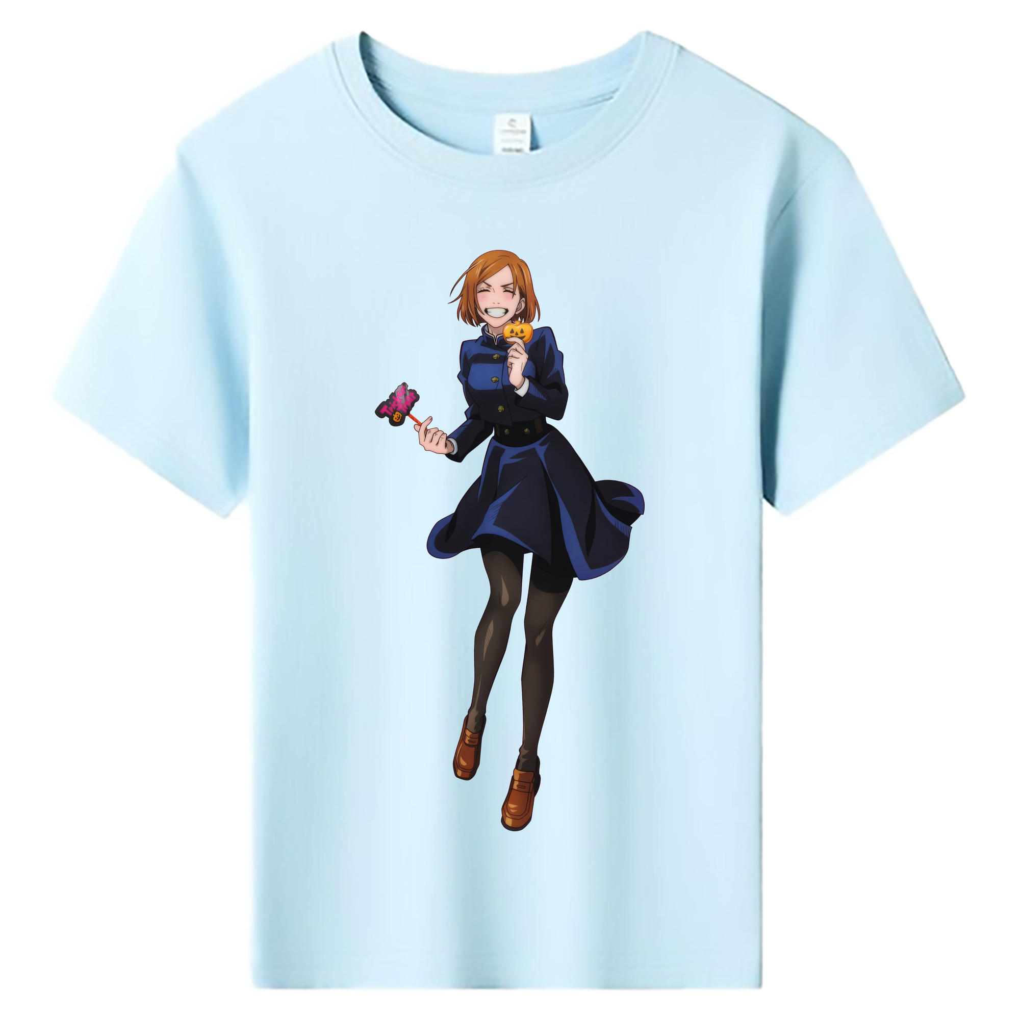 （画像用） 呪術廻戦 Jujutsu Kaisen 綿100％キッズTシャツ（フロントプリント）